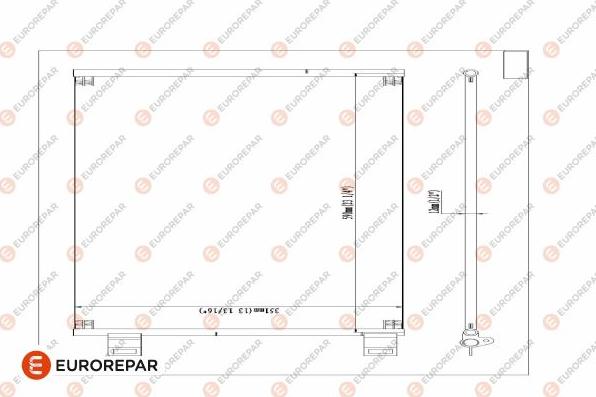 EUROREPAR 1618099880 - Condensatore, Climatizzatore autozon.pro