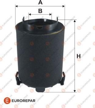 EUROREPAR 1612867080 - Filtro aria autozon.pro