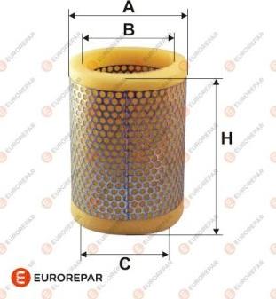 EUROREPAR 1612867180 - Filtro aria autozon.pro