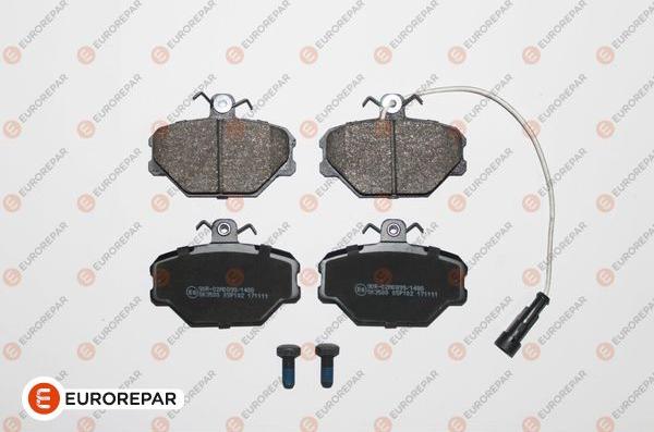 EUROREPAR 1617259980 - Kit pastiglie freno, Freno a disco autozon.pro