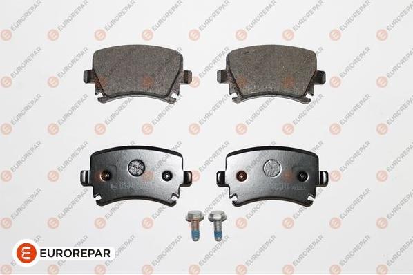 EUROREPAR 1617259180 - Kit pastiglie freno, Freno a disco autozon.pro