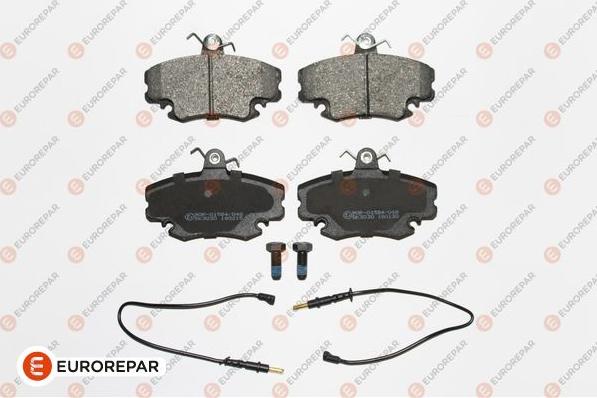 EUROREPAR 1617250880 - Kit pastiglie freno, Freno a disco autozon.pro