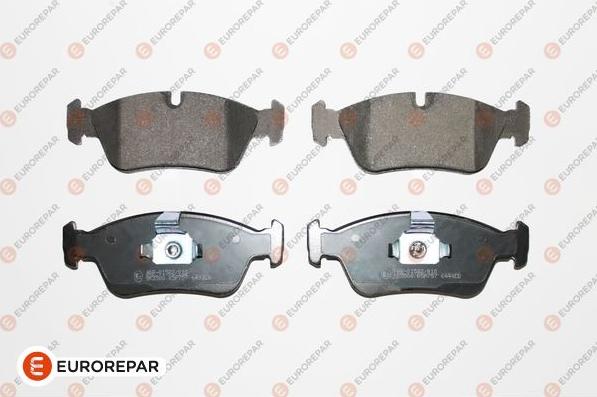 EUROREPAR 1617251580 - Kit pastiglie freno, Freno a disco autozon.pro