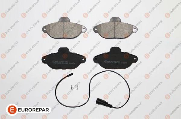 EUROREPAR 1617252680 - Kit pastiglie freno, Freno a disco autozon.pro