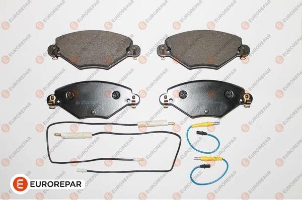 EUROREPAR 1617257180 - Kit pastiglie freno, Freno a disco autozon.pro