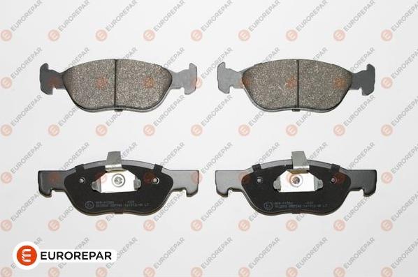 EUROREPAR 1617260380 - Kit pastiglie freno, Freno a disco autozon.pro