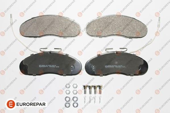 EUROREPAR 1617268080 - Kit pastiglie freno, Freno a disco autozon.pro