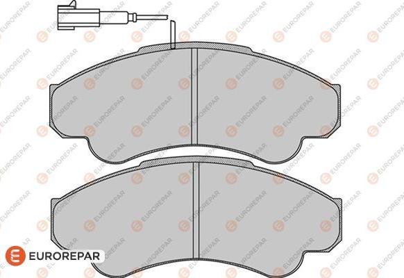 EUROREPAR 1617279380 - Kit pastiglie freno, Freno a disco autozon.pro