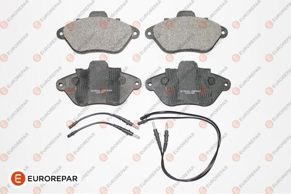 EUROREPAR 1617275080 - Kit pastiglie freno, Freno a disco autozon.pro