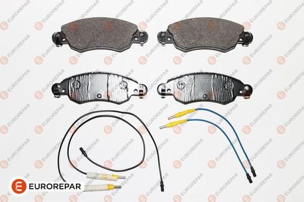 EUROREPAR 1617276080 - Kit pastiglie freno, Freno a disco autozon.pro