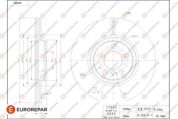 EUROREPAR 1684305180 - Discofreno autozon.pro