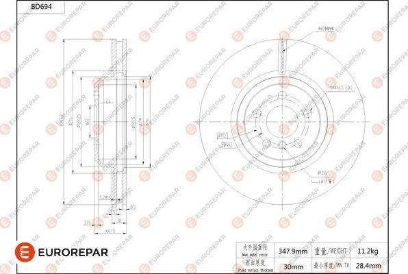 EUROREPAR 1684313680 - Discofreno autozon.pro