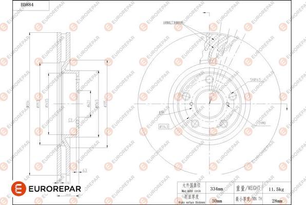 EUROREPAR 1684332680 - Discofreno autozon.pro