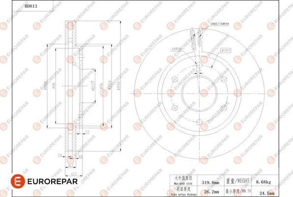 EUROREPAR 1684325580 - Discofreno autozon.pro