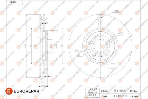 EUROREPAR 1684327480 - Discofreno autozon.pro