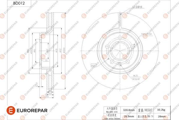 EUROREPAR 1684245480 - Discofreno autozon.pro