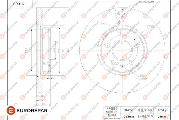 EUROREPAR 1684245880 - Discofreno autozon.pro