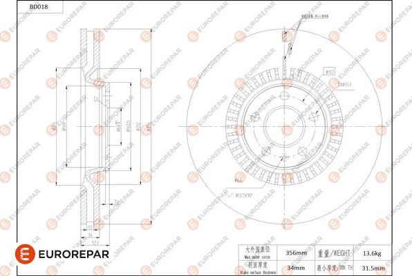 EUROREPAR 1684246080 - Discofreno autozon.pro