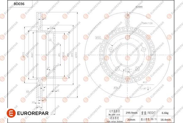 EUROREPAR 1684247880 - Discofreno autozon.pro