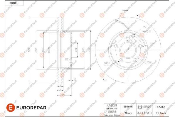 EUROREPAR 1684254580 - Discofreno autozon.pro