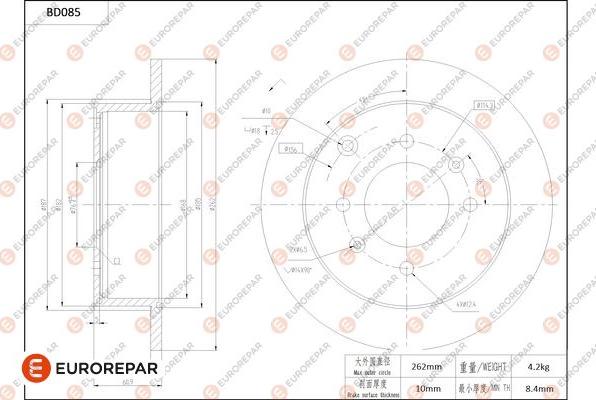 EUROREPAR 1684252780 - Discofreno autozon.pro