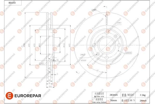 EUROREPAR 1684257580 - Discofreno autozon.pro