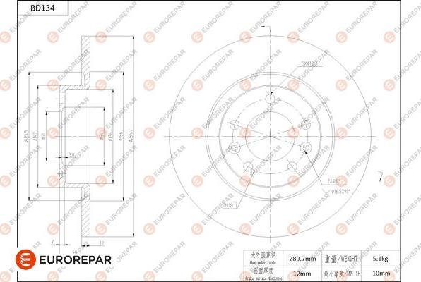 EUROREPAR 1684257680 - Discofreno autozon.pro