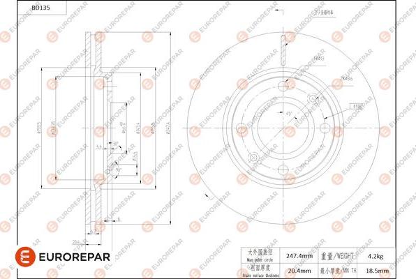 EUROREPAR 1684257780 - Discofreno autozon.pro