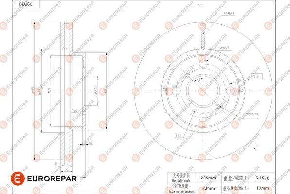 EUROREPAR 1684260880 - Discofreno autozon.pro