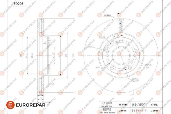 EUROREPAR 1684261580 - Discofreno autozon.pro