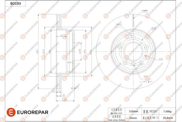 EUROREPAR 1684263580 - Discofreno autozon.pro