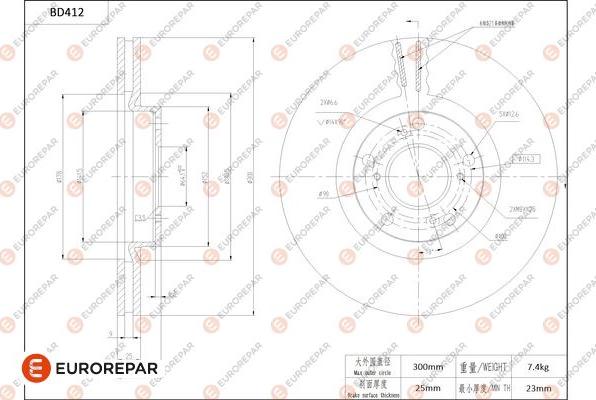 EUROREPAR 1684285480 - Discofreno autozon.pro