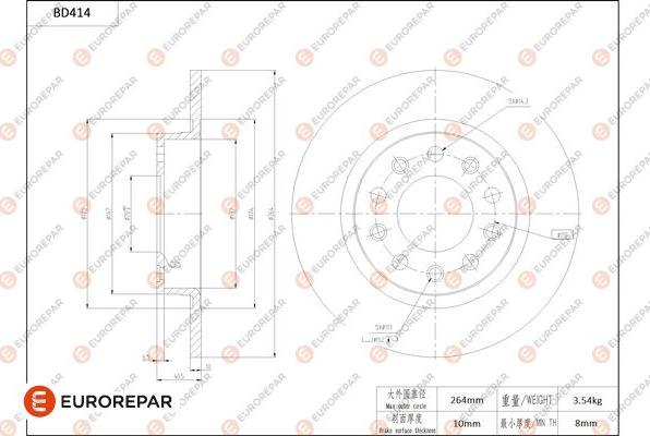 EUROREPAR 1684285680 - Discofreno autozon.pro