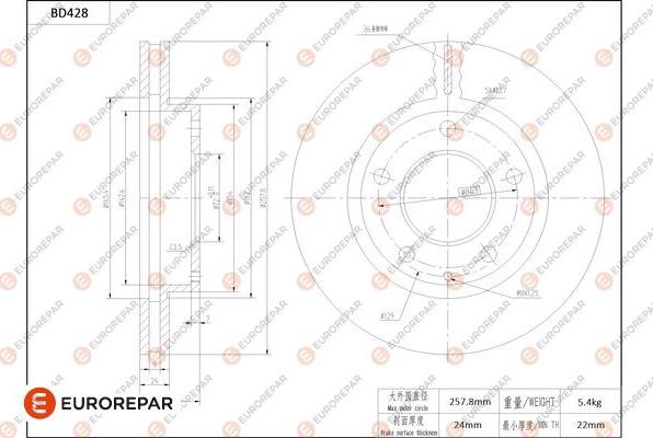 EUROREPAR 1684287080 - Discofreno autozon.pro