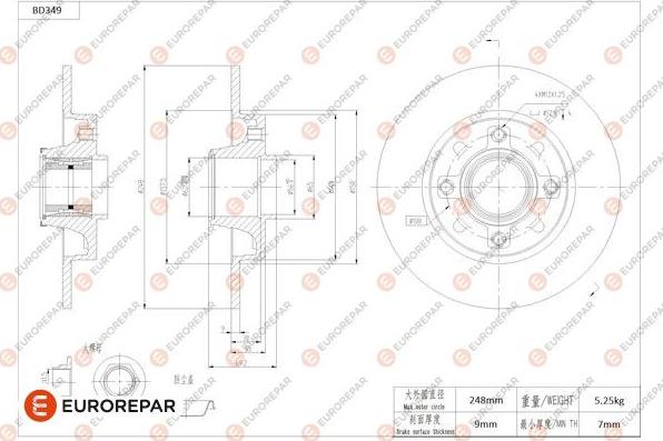 EUROREPAR 1684279180 - Discofreno autozon.pro