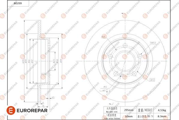 EUROREPAR 1684274180 - Discofreno autozon.pro