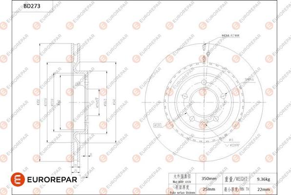 EUROREPAR 1684271580 - Discofreno autozon.pro