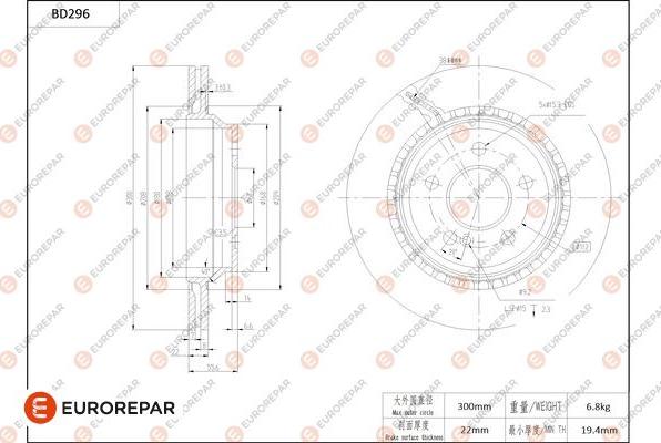 EUROREPAR 1684273880 - Discofreno autozon.pro