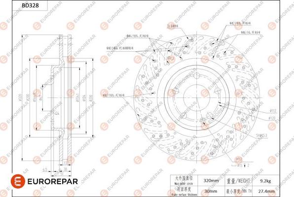 EUROREPAR 1684277080 - Discofreno autozon.pro