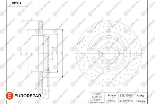 EUROREPAR 1684277380 - Discofreno autozon.pro