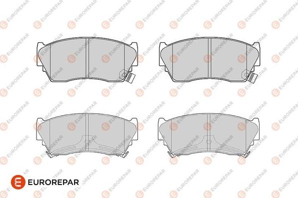 EUROREPAR 1686266880 - Kit pastiglie freno, Freno a disco autozon.pro