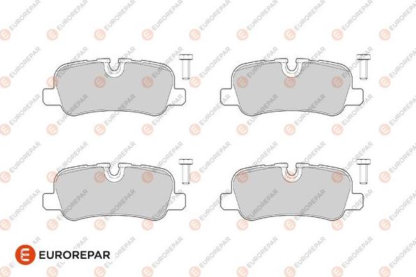 EUROREPAR 1686274180 - Kit pastiglie freno, Freno a disco autozon.pro