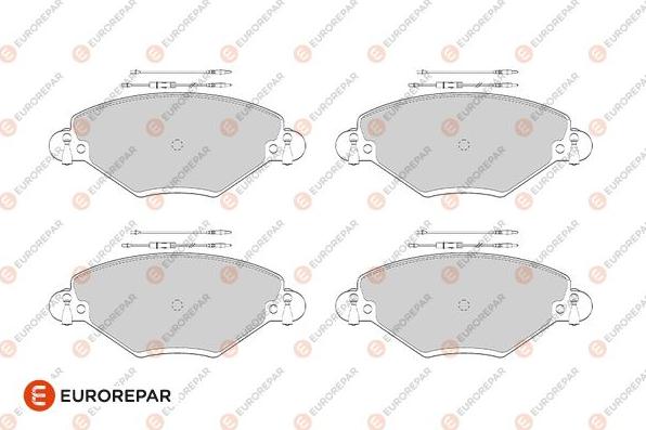 EUROREPAR 1686275480 - Kit pastiglie freno, Freno a disco autozon.pro