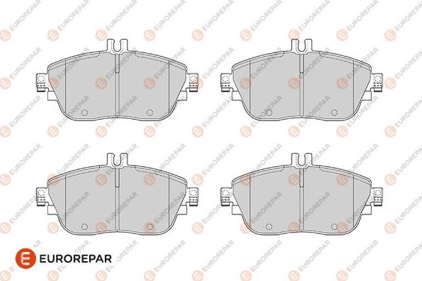 EUROREPAR 1686270880 - Kit pastiglie freno, Freno a disco autozon.pro