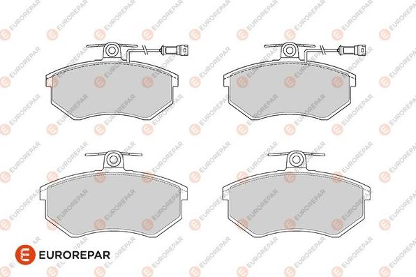 EUROREPAR 1686271380 - Kit pastiglie freno, Freno a disco autozon.pro