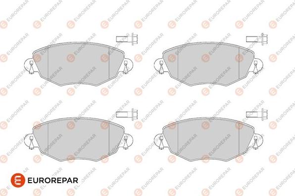 EUROREPAR 1686271780 - Kit pastiglie freno, Freno a disco autozon.pro