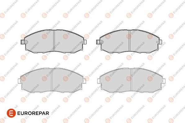 EUROREPAR 1686278980 - Kit pastiglie freno, Freno a disco autozon.pro