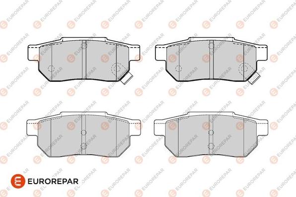 EUROREPAR 1686278780 - Kit pastiglie freno, Freno a disco autozon.pro