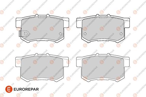 EUROREPAR 1686272680 - Kit pastiglie freno, Freno a disco autozon.pro