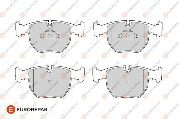 EUROREPAR 1686272880 - Kit pastiglie freno, Freno a disco autozon.pro